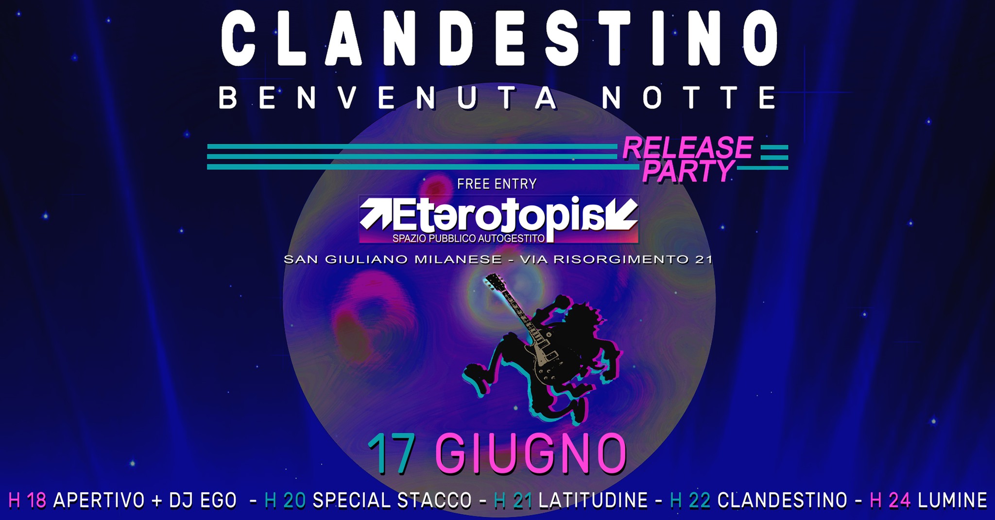 BENVENUTA NOTTE – RELEASE PARTY