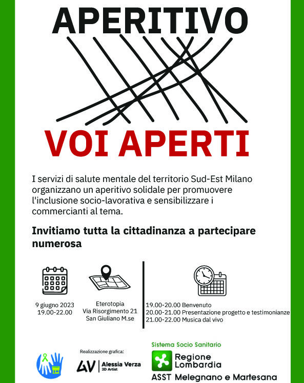 VOI APERTI – 9 Giugno