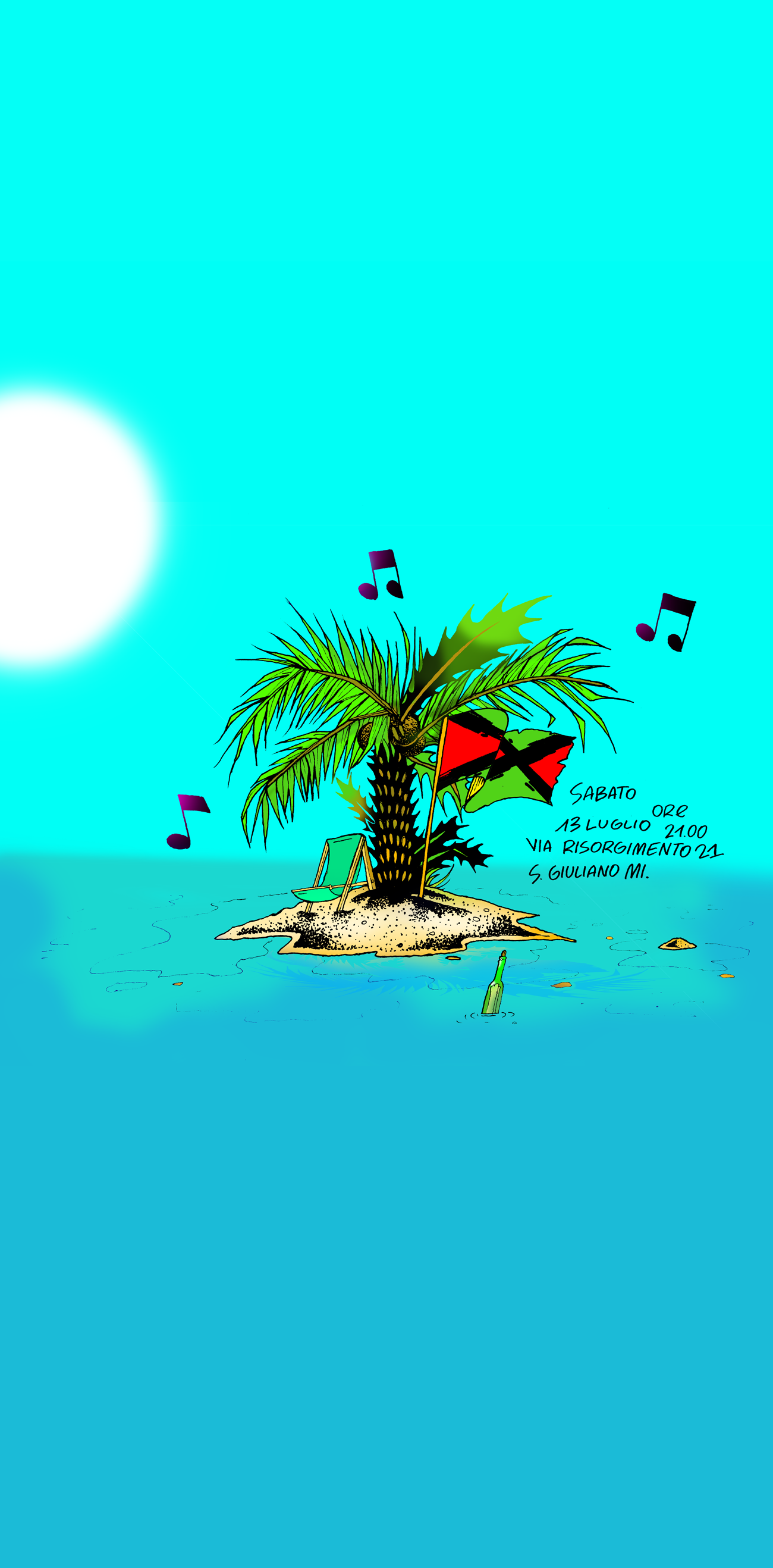 13 Luglio – Island in the sun