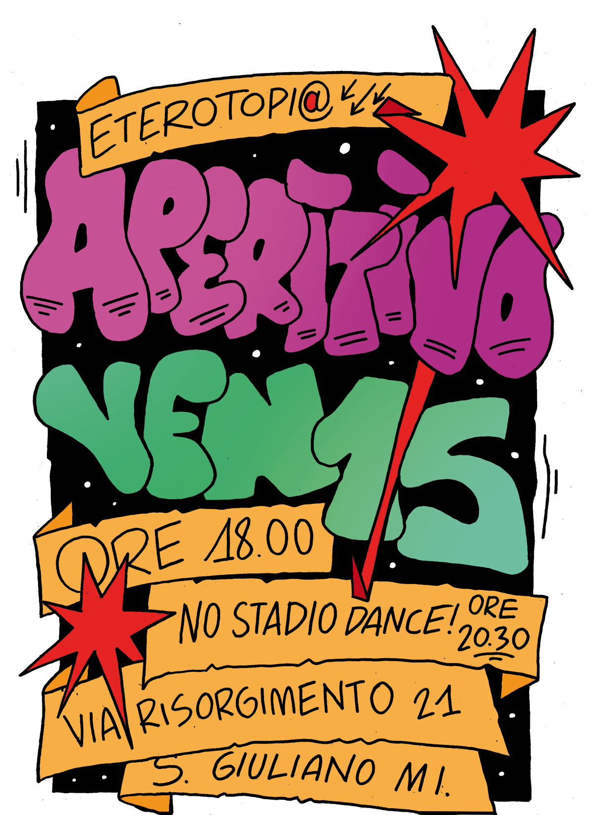 Venerdì 15 Novembre – Aperitivo